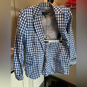 J Crew Blazer & Short Set